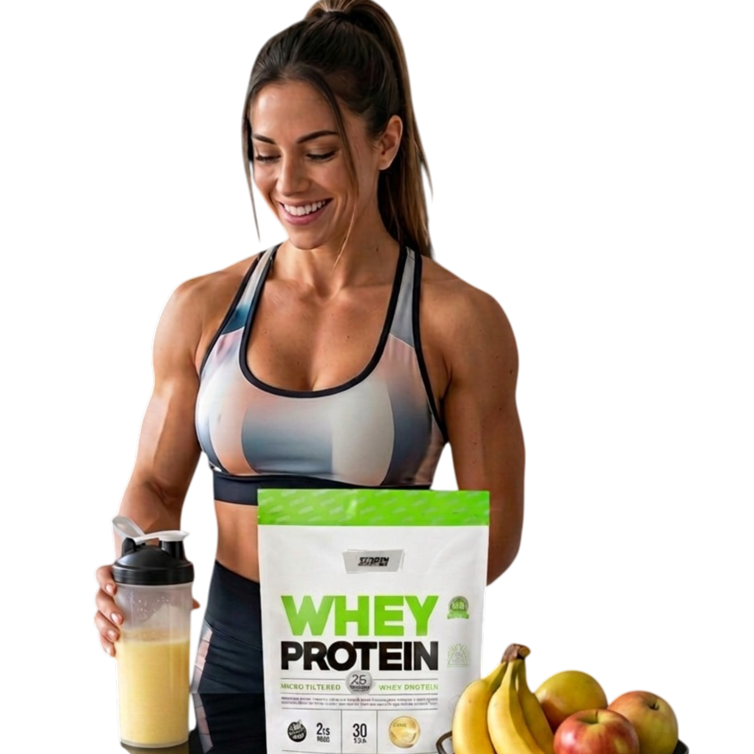 Whey Protein Star Nutrition Banana Cream 908g